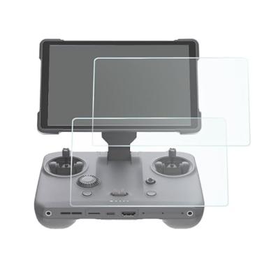 Imagem de Protetor de tela de vidro temperado para DJI RC PRO2 para controle remoto DJI Pro2, capa de vidro temperado à prova d'água ultra transparente antiarranhões para tela DJI RC Pro2 - 2 pacotes