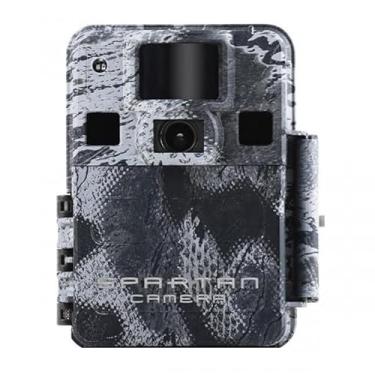 Imagem de Spartan Camera Eclipse Advanced Blackout IR Wide Angle Câmera de trilha não celular SR4-BK, camuflagem cinza