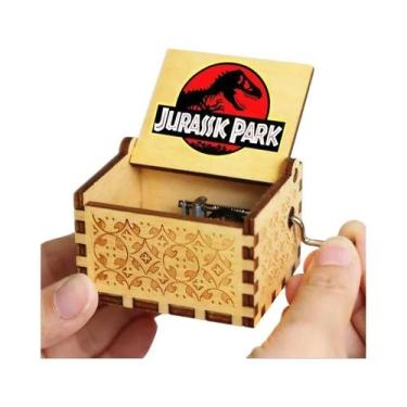 Imagem de Caixa De Música De Madeira Pink Panther Simpson Com Manivela, Presente