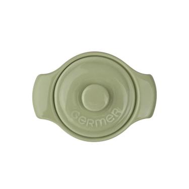 Imagem de Cocotte Refratária Diâmetro 10 cm Verde Chá 218 ml Porcelana