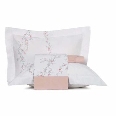 Imagem de Jogo de Cama Casal Lux 200 Fios com 4 Peças - Altenburg, Miniflowers