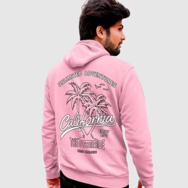 Imagem de Blusa Moletom Genuine Grit Masculina Estampada Algodão 30.1 California