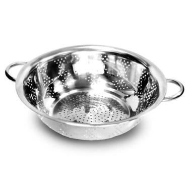 Imagem de Escorredor de macarrão inox 24cm - COISINHAS DE COZINHA
