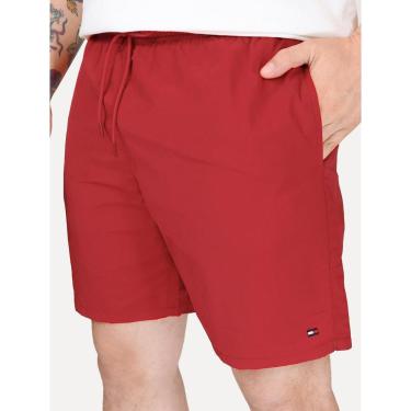 Imagem de Short Tommy Hilfiger Masculino Regular Fit Medium Drawstring Vermelho-Masculino