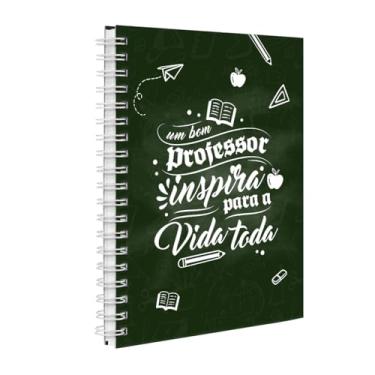 Imagem de Agenda 2025 Planner Semanal Professores Lousa Verde