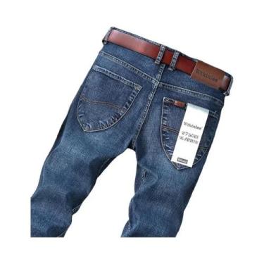 Imagem de Calças Jeans Masculinas plus Size De Alta Qualidade, Estilo Casual, Ra
