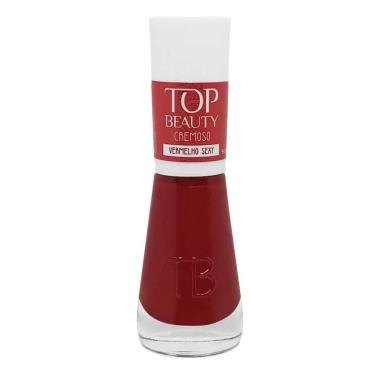 Imagem de Esmalte Vermelho Sexy Top Beauty 9Ml