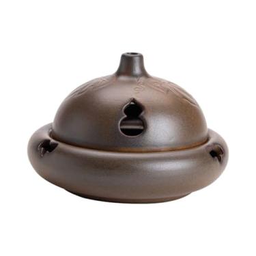 Imagem de Queimador de incenso para casa, interior, madeira de ágar, cerâmica, sândalo, forno de aromaterapia, cerimônia de chá, ornamentos zen, suporte para queimador de incenso