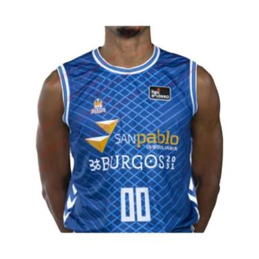 Imagem de Camisa De Basquete Masculina Liga Espanhola 26 San Pablo Burgos Jhivva