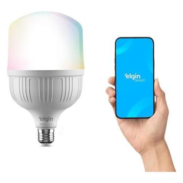 Imagem de Lâmpada Wifi Inteligente Led T20W  Cores  Bivolt Elgin