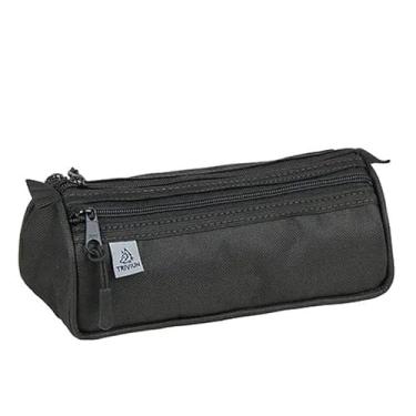 Imagem de Estojo 3 Zí­pers Preto - Triviun
