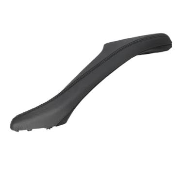 Imagem de Compatível com BMW Série 5 F10 F11 F18 520i 523i 525i 528i 535i LHD RHD Esquerda Direita Porta interna Puxador de couro Conjunto de substituição(Black-Right)