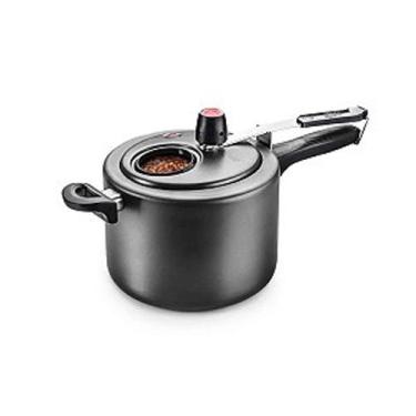 Imagem de Panela De Pressão Com Visor Anti-aderente Mta 4,5 litros, Cinza