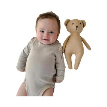 Imagem de Brinquedo De Pelúcia Para Bebê Menina, Coelho, Urso E Rato Adoráveis, 