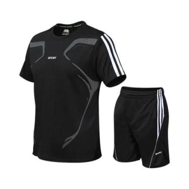 Imagem de Conjunto De Roupas Esportivas Unissex De Secagem Rápida, Tamanho Grand