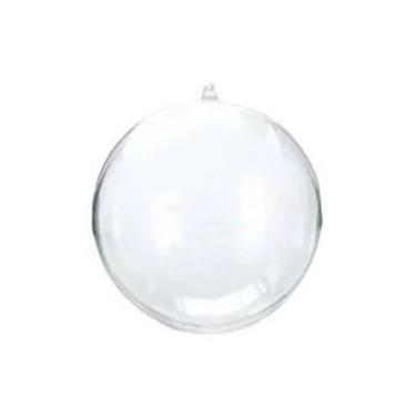 Imagem de Bolas De Natal Transparentes De Plástico 10 Peças Decorações Pendurada