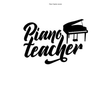 Imagem de Piano Teacher Journal: 100 Pages | Dot Grid Interior | Pianists Musician Player Pianist Pianos Music Piano Teacher Teaching Instructor Lesson Class