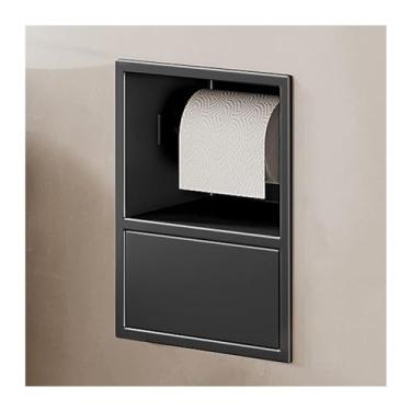 Imagem de Nicho de chuveiro de aço inoxidável - organizador de alcova à prova d'água para xampu, artigos de higiene e papel higiênico - solução de armazenamento elegante para banheiro, cozinha e quarto