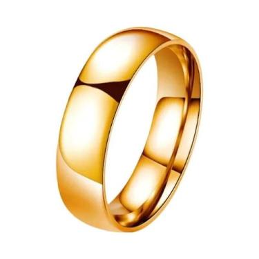 Imagem de Anel De Casamento De Titânio De 6mm Para Homens E Mulheres, Joias De C