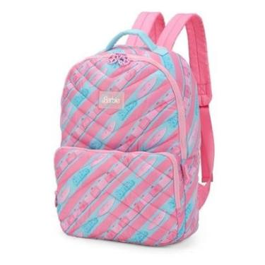 Imagem de Mochila de Costas Nylon Oficial BARBIE Luxcel BB67181-Unissex