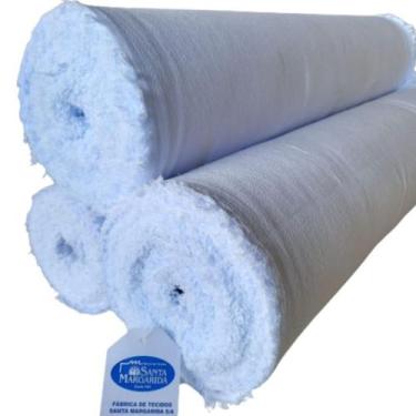 Imagem de Tecido Alvejado Pe de Galinha Original Legitimo Rolo 25Mt - Santa Marg