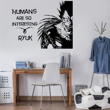 Imagem de Adesivo de parede Ryuk Humans Are So Interesting 45x50cm