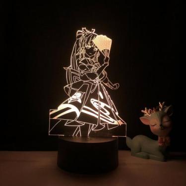 Imagem de Luz noturna LED 3D Plants vs Zombies que mudam de cor para crianças - 