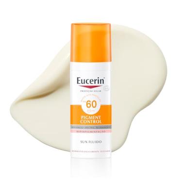 Imagem de EUCERIN Protetor Solar Facial Antimanchas FPS 60 50ml, Pigment Control, Clareador, Proteção UVA, UVB e Luz Visível, Thiamidol