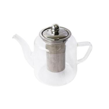 Imagem de Chaleira de vidro com infusor borossilicato 600 ml - Quero Presentear