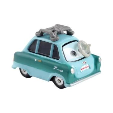 Imagem de Carrinhos De Brinquedo Disney Pixar: Dinoco Lightning McQueen E Flo - 