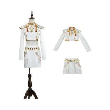 Imagem de Fantasia De Cosplay Para Meninas KPop Demon Hunters Rumi Zoey Mira, Co