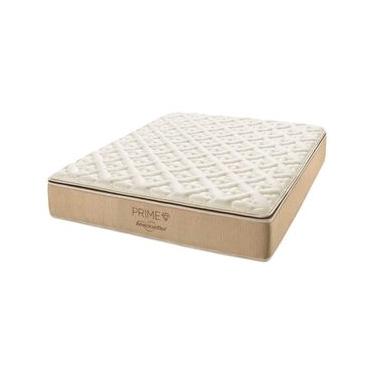 Imagem de Colchão King AmericanFlex Prime com Pillow Top e Molas Ensacadas 34x193x203 - Bege Pérola