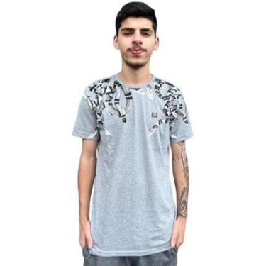 Imagem de Camiseta Masculina Gangster Linha Premium Estampada Estilosa-Masculino