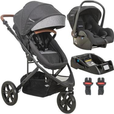 Imagem de Carrinho de Bebe Bebe Conforto Base Kiddo Trek Melange Gray