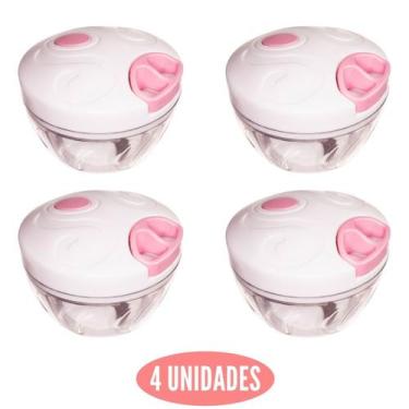 Imagem de 4 Multiprocessador de alimentos com 3 laminas Manual 500ml - UNIVENDAS