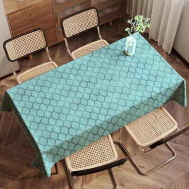 Imagem de Toalha De Mesa Jacquard Lucy 4, 6 e 8 Lugares Tecido Grosso Elegância 