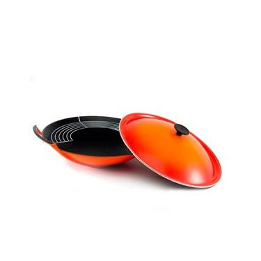 Imagem de Wok 36 cm Laranja Le Creuset