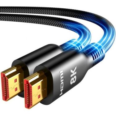 Imagem de Cabo HDMI Highwings 7,5m 8K 4K Ultra HD 48Gbps