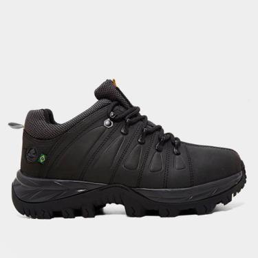 Imagem de Tênis Couro Macboot Harpia 01 Masculino, Preto, Chumbo, 40