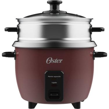 Imagem de Panela Elétrica de Arroz 1L Oster Bordô