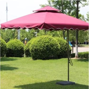 Imagem de Ombrelone 2,50x2,50 Lateral Guarda Sol Jardim Restaurante