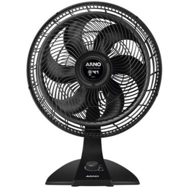 Imagem de Ventilador de Mesa e Parede 126W 6 Pás 3 Velocidades Preto Turbo Force 2 em 1 Uso Domés...