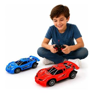 Imagem de Carrinho Controle Remoto Infantil 4 Funções Racing Car Colorido Sortid