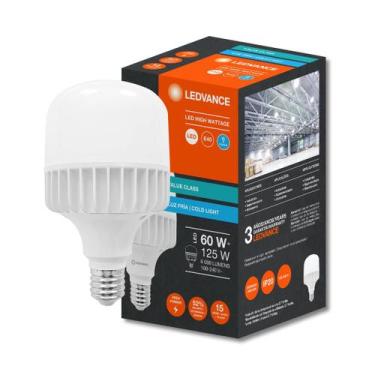 Imagem de Lâmpada Led Alta Potência 6500K Fria E40 60W Ledvance