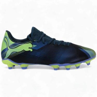 Imagem de Chuteira Puma Campo Future 7 Play FG Masculino, 43, Gray skies, Elektr