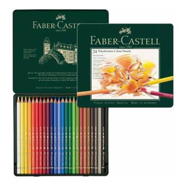Imagem de Lápis de Cor Faber Castell Polychromos 24 Cores