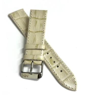 Imagem de Pulseira Relógio couro, com costura, textura Croco.lc119 - Marry Monta