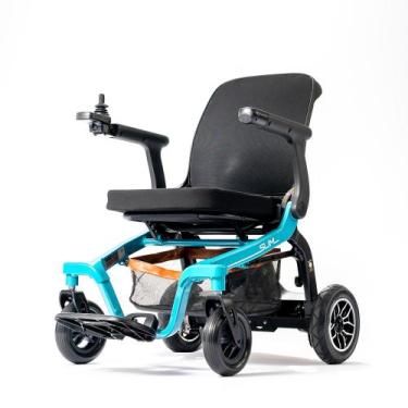 Imagem de Cadeira de Rodas Motorizada Slim Power Lite Super Conforto e Leveza, V