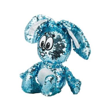 Imagem de Coelho Sansão Lantejoulas Pelúcia 30cm - Turma Da Mônica - FOF TOYS
