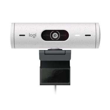 Imagem de Webcam Logitech Brio 500 FHD 1080p Branca